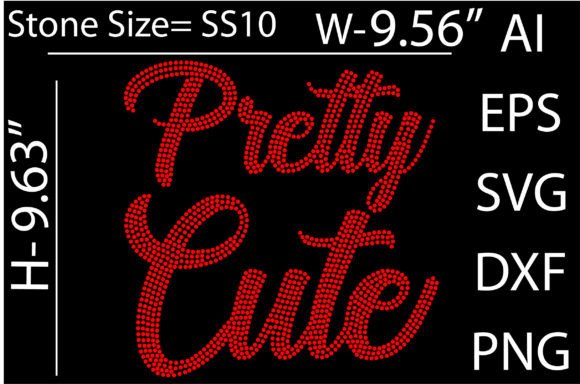 Download Printable (Pretty Cute) Rhinestone Templ - Pretty Collection